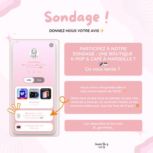 Boutique / café coréen à Marseille ça vous tente ? 👀