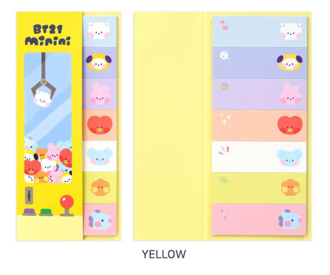 BT21 - Minini Index autocollants
