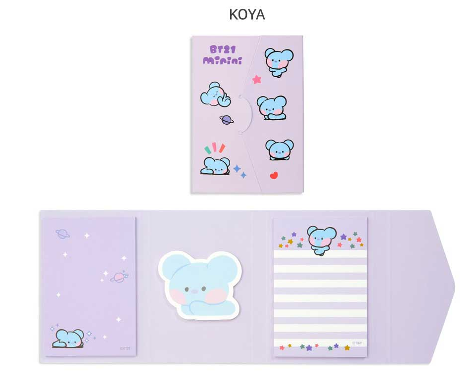 BT21 - Minini Memo autocollants