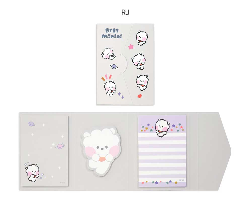 BT21 - Minini Memo autocollants