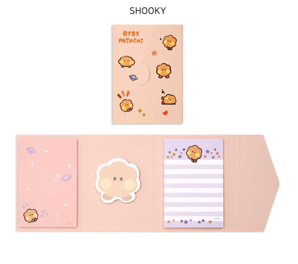 BT21 - Minini Memo autocollants