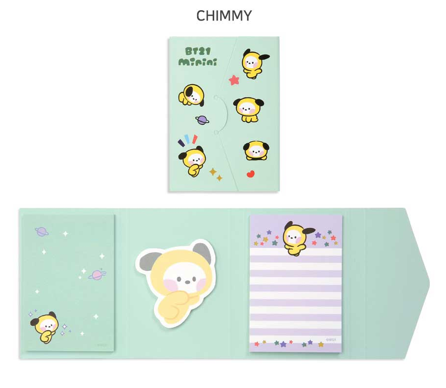 BT21 - Minini Memo autocollants