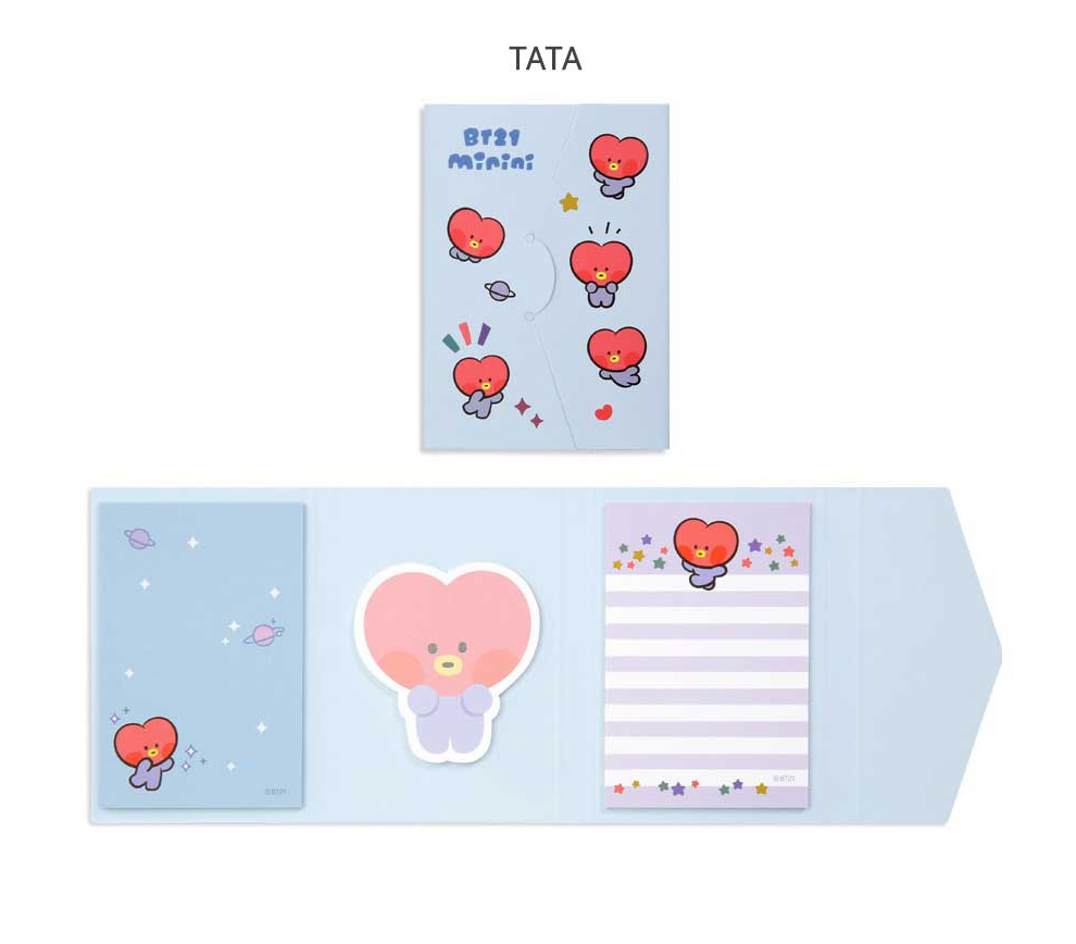 BT21 - Minini Memo autocollants