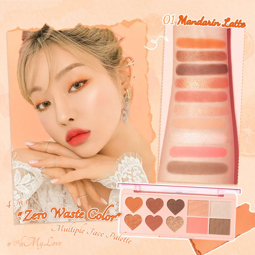 PINKFLASH - Highlighter Blusher Multi Palette