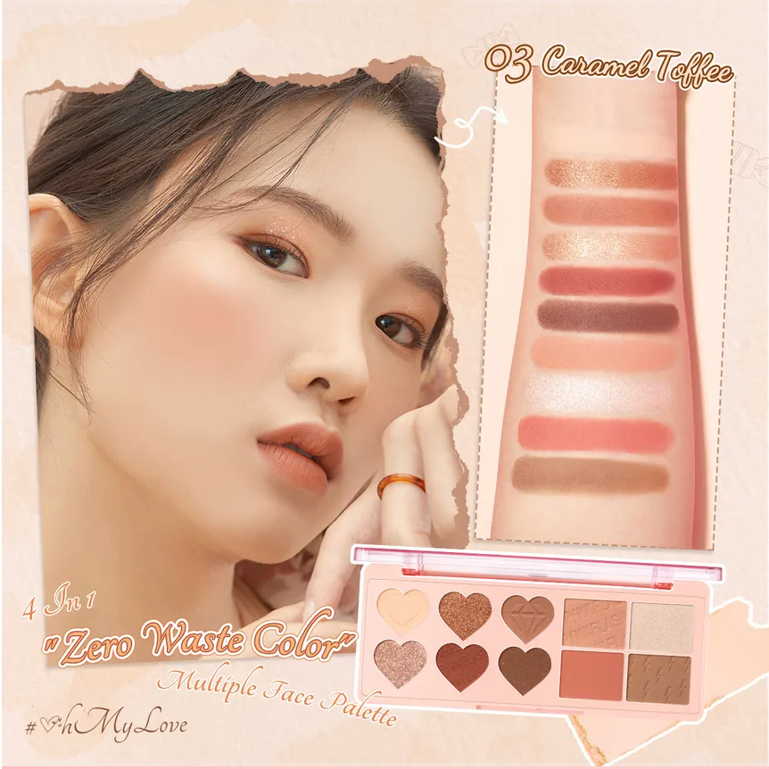 PINKFLASH - Highlighter Blusher Multi Palette