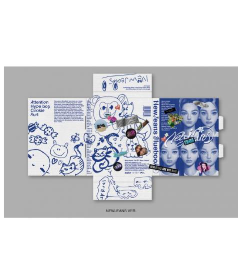 NewJeans - New Jeans (Bluebook)