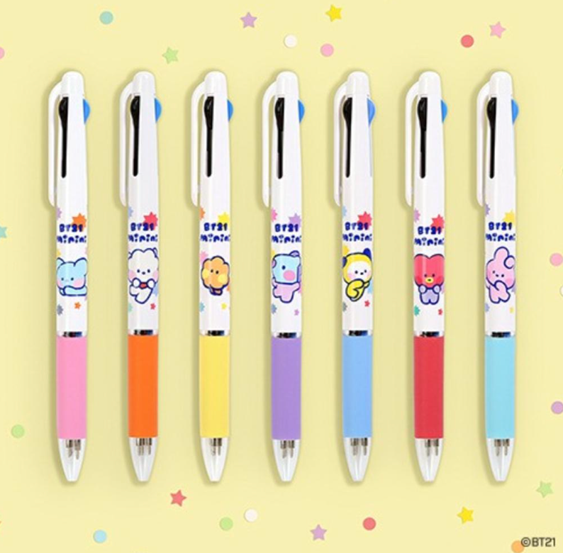 BT21 - Minini Stylo 3 Couleurs