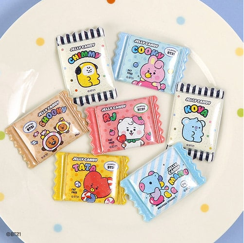 BT21 - Magnet Jelly Candy