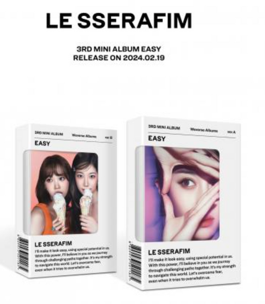 LE SSERAFIM – 3rd Mini Album [EASY] (Weverse Albums ver.)