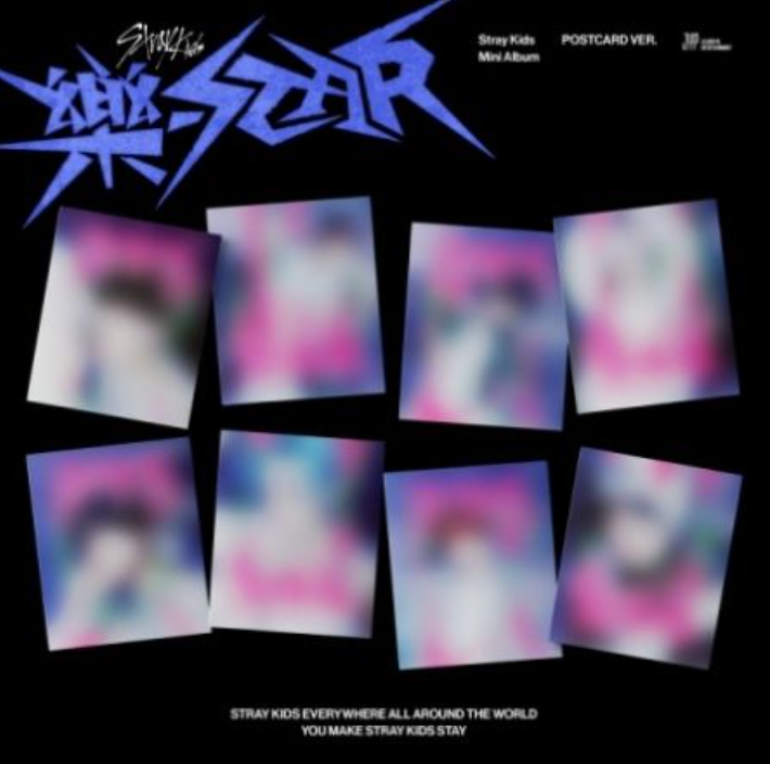 STRAY KIDS – ROCK-STAR (樂-STAR) (POSTCARD VER.)