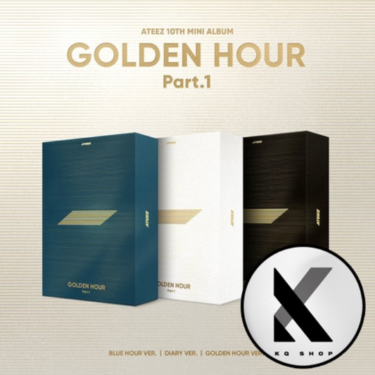 ATEEZ – 10th Mini Album [GOLDEN HOUR : Part.1] (SET) [KQSHOP POB]