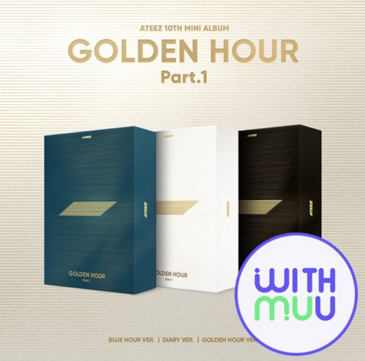 ATEEZ – 10th Mini Album [GOLDEN HOUR : Part.1] [WITHMUU POB]
