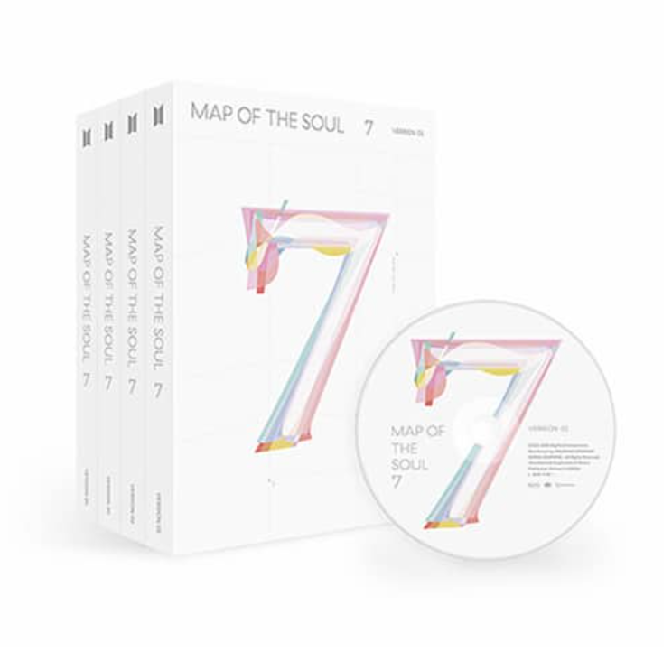 BTS - Vol. 4 MAP OF THE SOUL : 7 (édition coréenne)