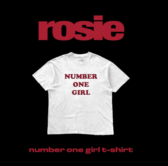 ROSÉ - Rosie [Number One Girl t-shirt] – Gumishop