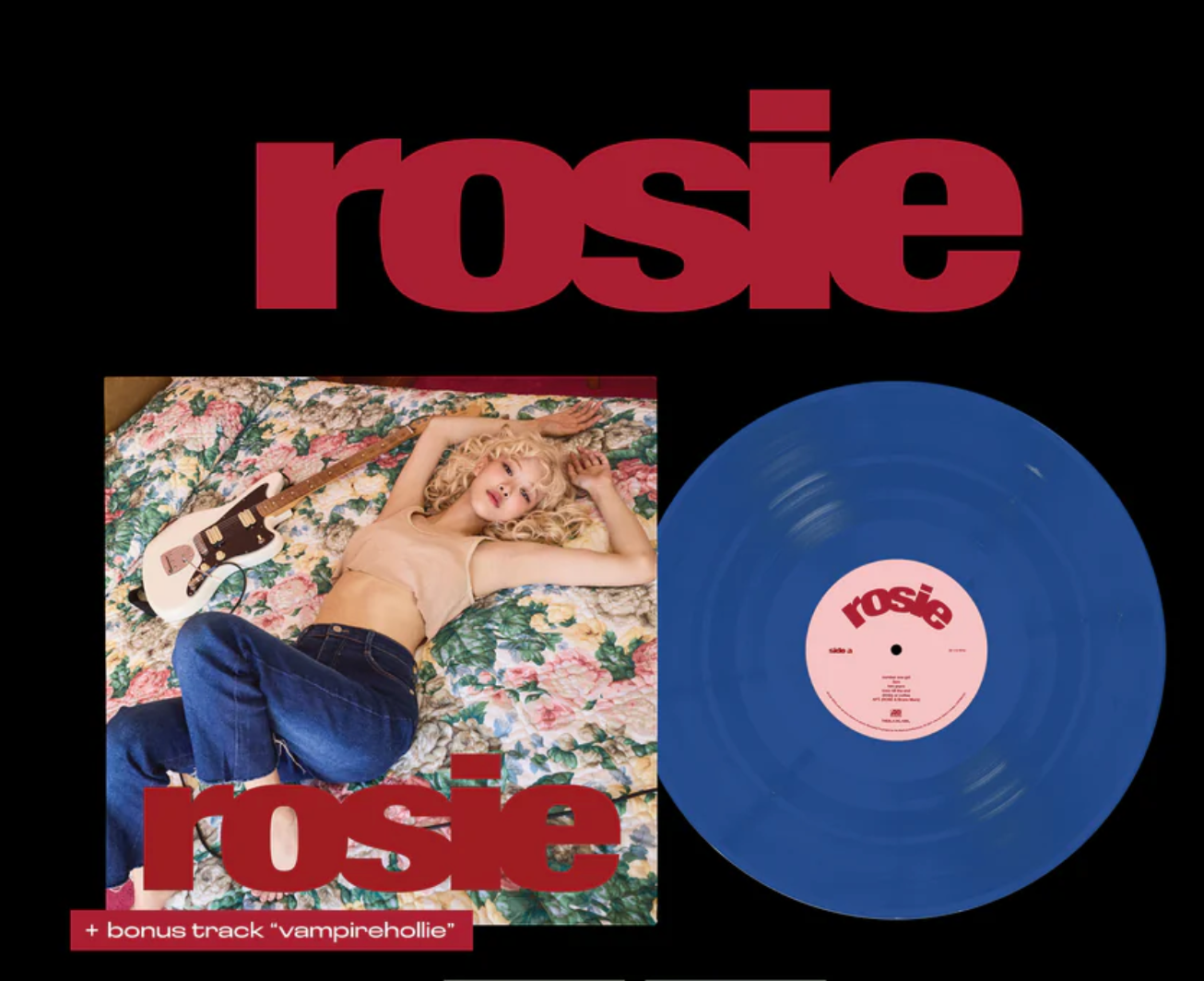 ROSÉ - ROSIE Vinyl (vampirehollie edition)