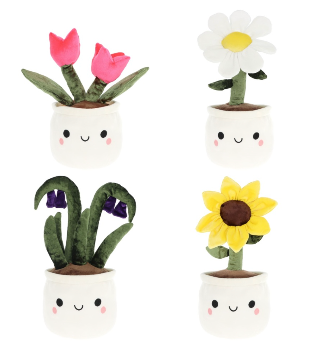 Peluche Bobballs 12cm - Fleur en pot (aléatoire)