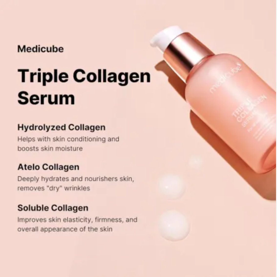 MEDICUBE - Triple Collagen Serum, 55ml