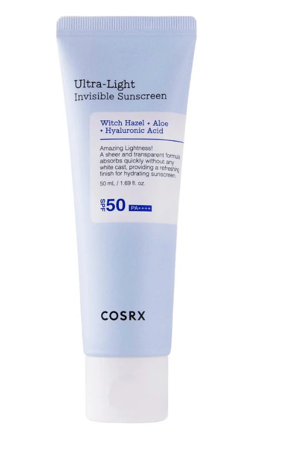 COSRX- Ultra Light Invisible Sunscreen SPF50+
