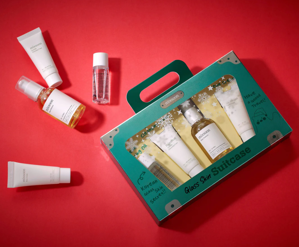 Mixsoon Glass Skin suitcase - 4pc