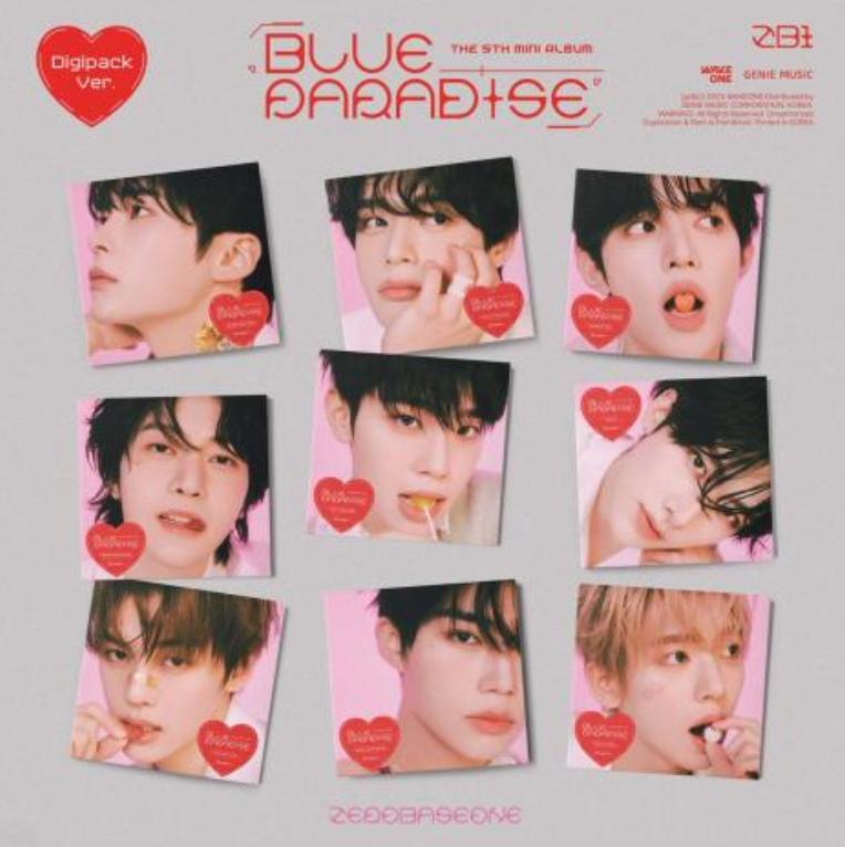 ZEROBASEONE - BLUE PARADISE (Digipack Ver.)