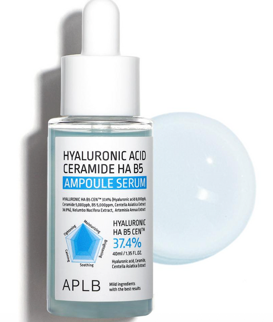 APLB - Acide Hyaluronique Céramide HA B5 Ampoule Sérum 40 ml
