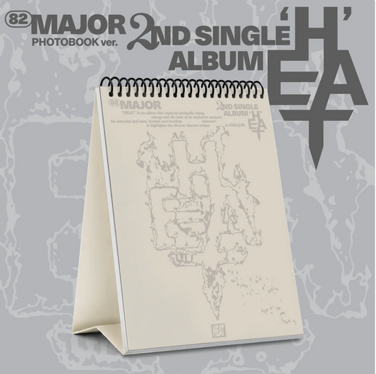 82MAJOR - 2nd Single Album [HEAT] PHOTOBOOK Ver.