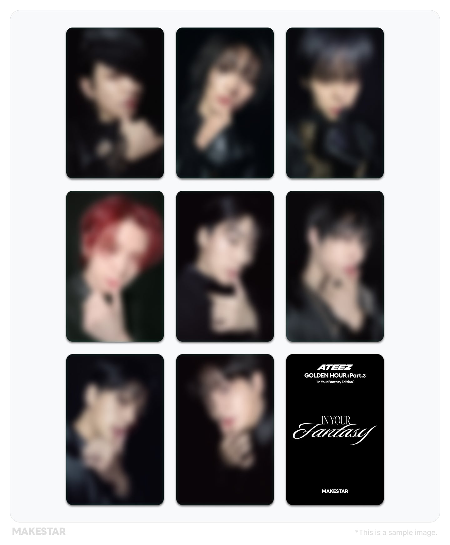 ATEEZ - [GOLDEN HOUR : Part.3 ‘In Your Fantasy Edition’] (Limited) [MAKESTAR POB]