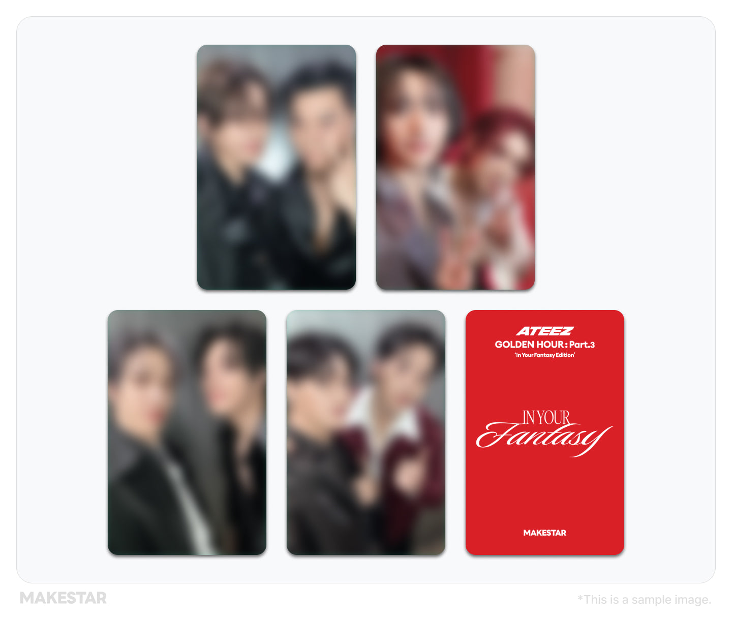 ATEEZ - [GOLDEN HOUR : Part.3 ‘In Your Fantasy Edition’] (Limited) [MAKESTAR POB]