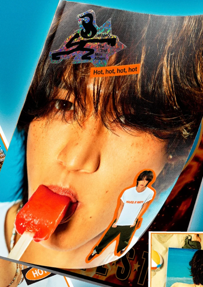 MINHO - 2nd Mini Album [Make it hot] Hot island Ver.