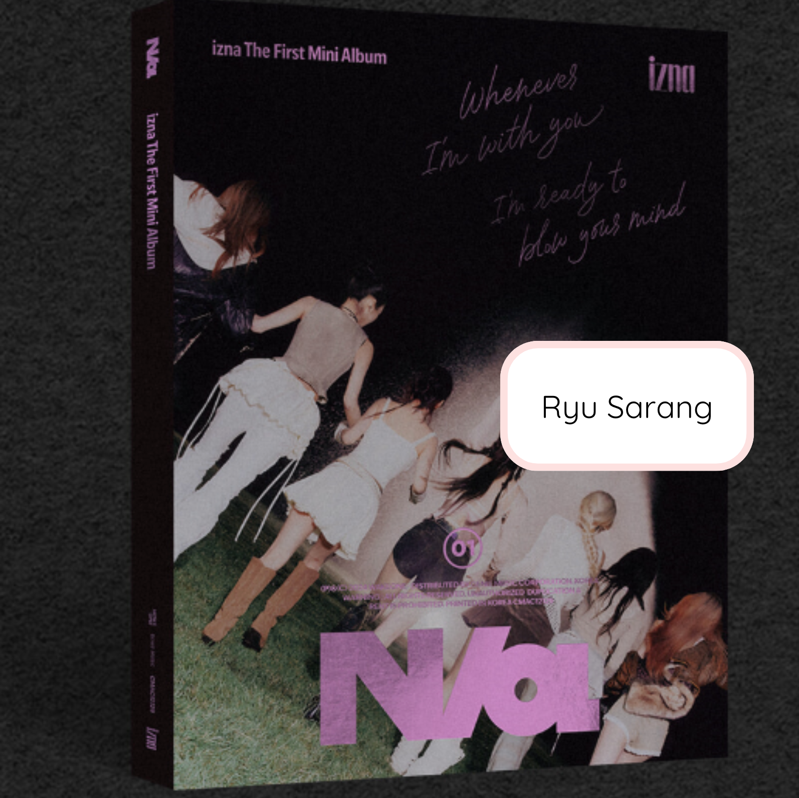 Mwave直筆サイン入り】 izver. 1st Mini Album N/A Mwave直筆サイン