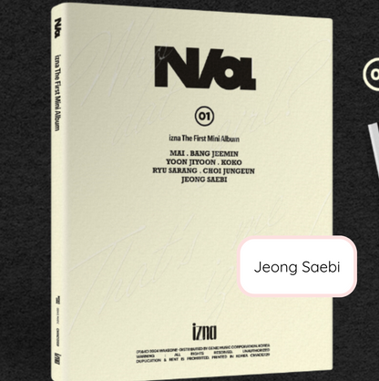 izna - 1st Mini Album [N/a] [MWAVE] [SIGNÉ]