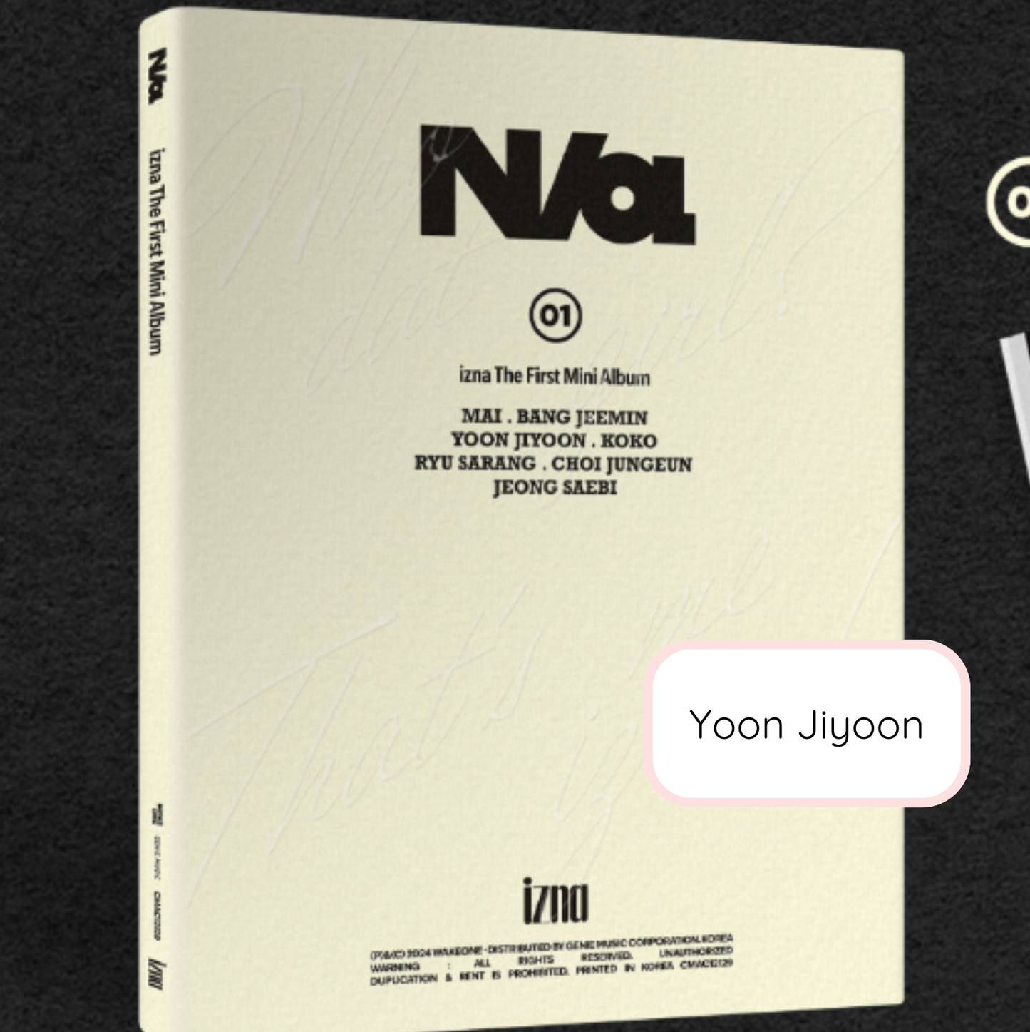 izna - 1st Mini Album [N/a] [MWAVE] [SIGNÉ]