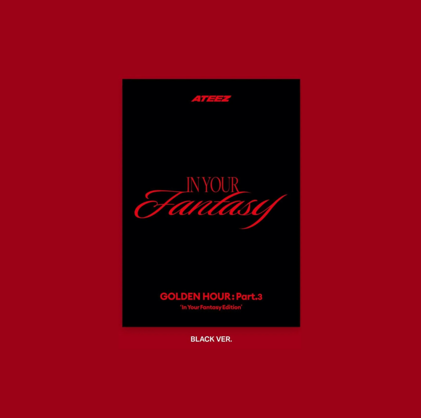 ATEEZ - 12th Mini Album [GOLDEN HOUR : Part.3 ‘In Your Fantasy Edition’] (POCA ver.)