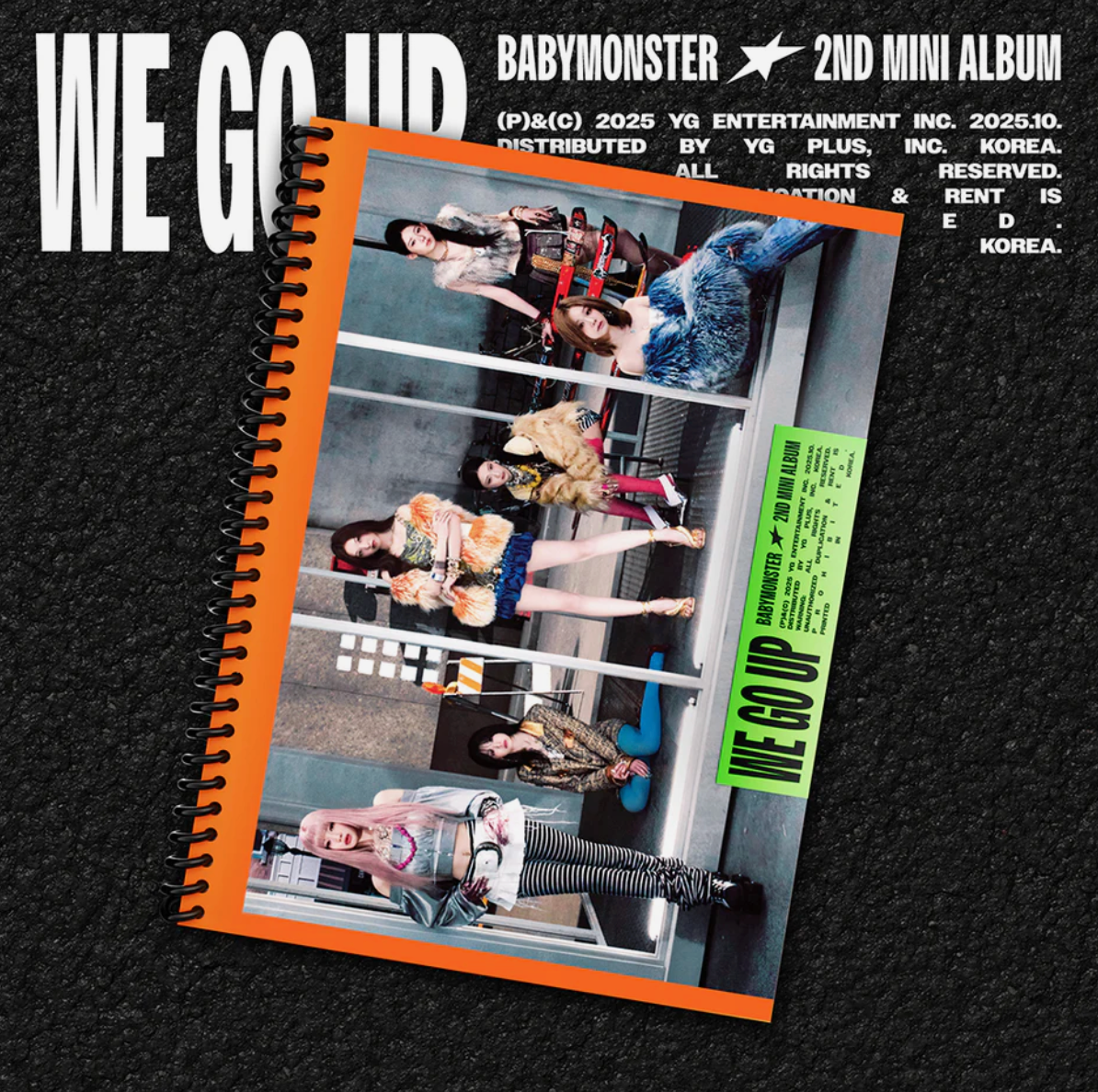 BABYMONSTER - 2nd Mini Album [WE GO UP]