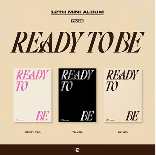 TWICE – 12th Mini album [READY TO BE]