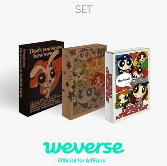 NewJeans – [How Sweet] (Weverse ver.) (SET) [WEVERSE POB]