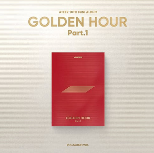 ATEEZ – 10th Mini Album [GOLDEN HOUR : Part.1] (POCAALBUM VER.)