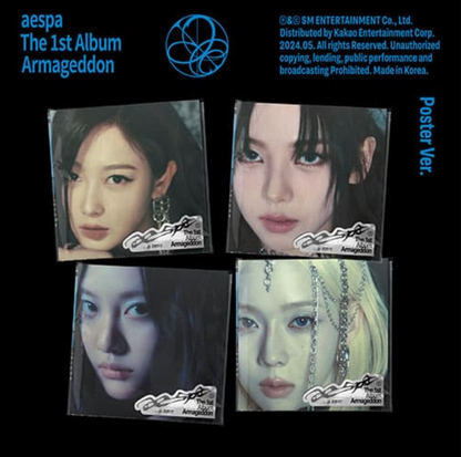 AESPA – The 1st Album [Armageddon] (Poster Ver.)