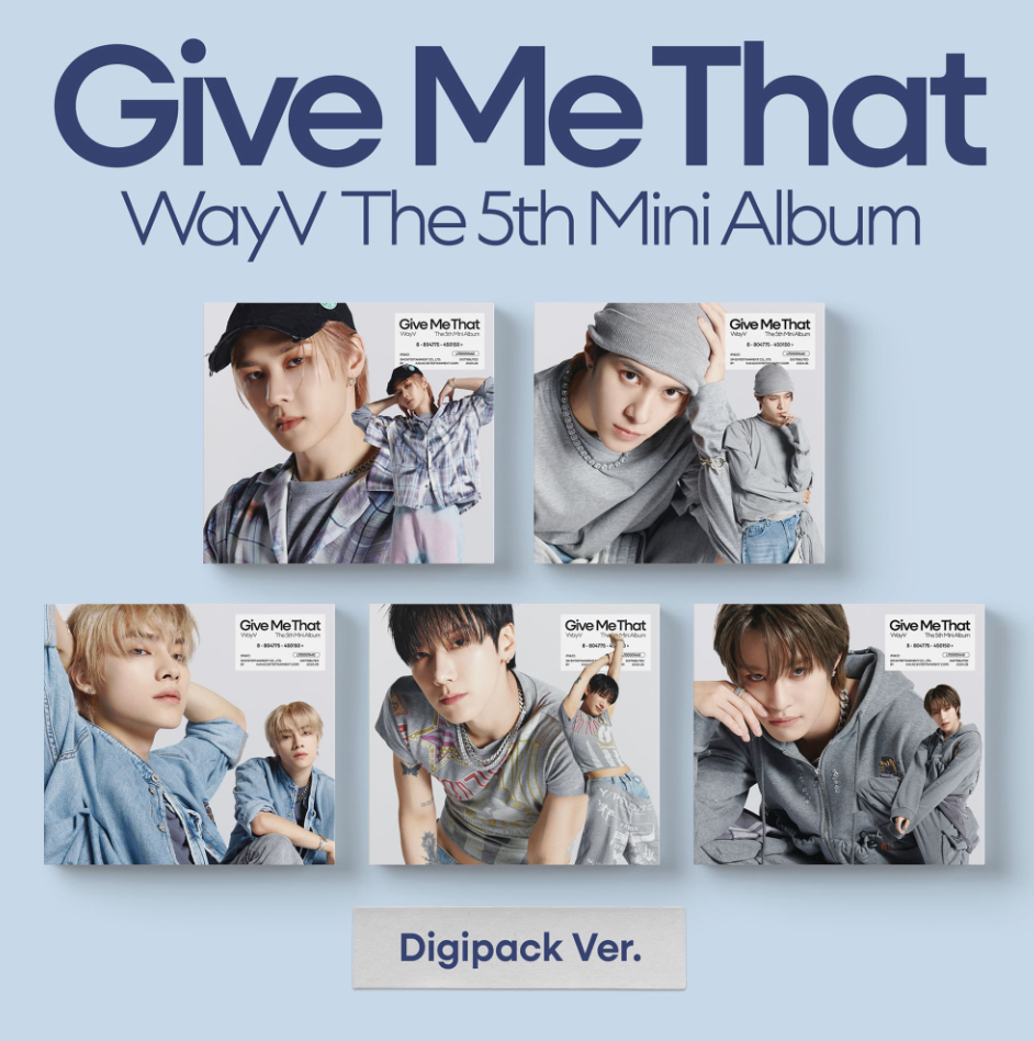 WayV – 5th Mini album [Give Me That] (Digipack ver.)