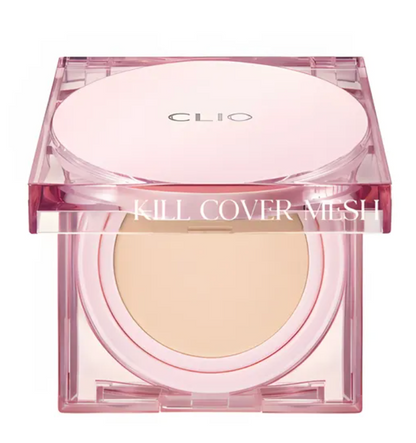 CLIO- Kill Cover Mesh Glow Cushion Set - Eponge Fond de teint avec recharge - # 3BY LINEN