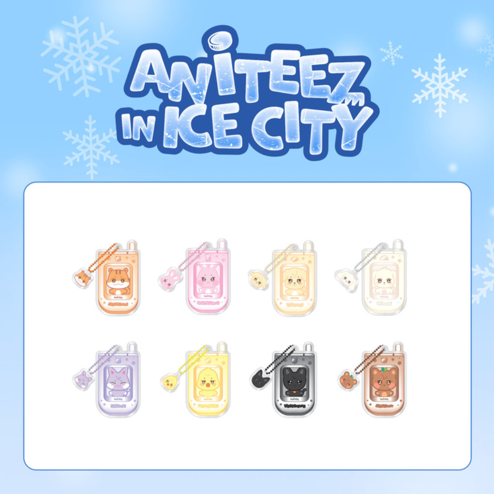 ATEEZ - ANITEEZ POP-UP [ANITEEZ IN ICE CITY] 2ND MD - PORTE CLÉ TÉLÉPHONE