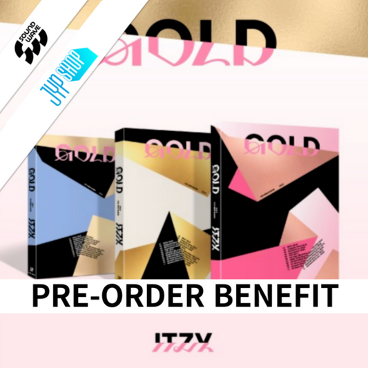 ITZY - [GOLD] (STANDARD VER.) [SOUNDWAVE / JYP POB]