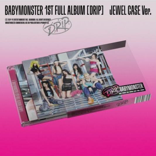 BABYMONSTER - 1st FULL ALBUM [DRIP] (JEWEL CASE Ver.)