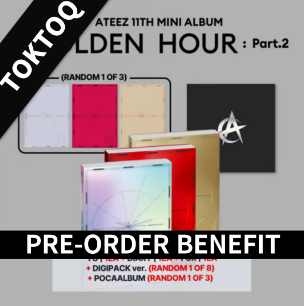 ATEEZ - 11th EP [GOLDEN HOUR : Part.2] [TOKTOQ POB]