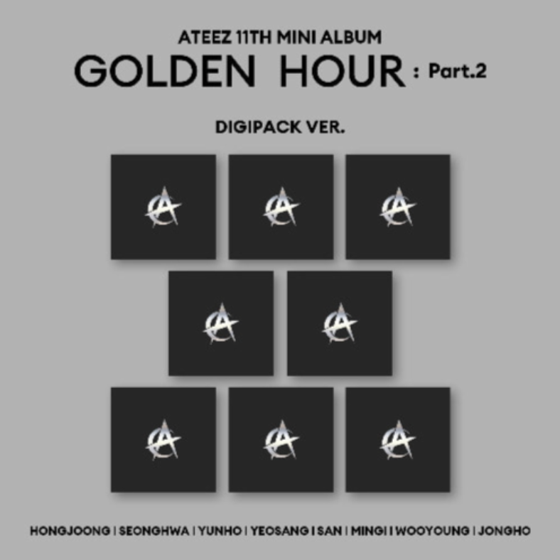 ATEEZ - 11th EP [GOLDEN HOUR : Part.2] (Digipack ver.)