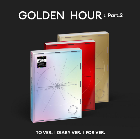 ATEEZ - 11th EP [GOLDEN HOUR : Part.2] [hello82 Europe POP-UP Exclusive]