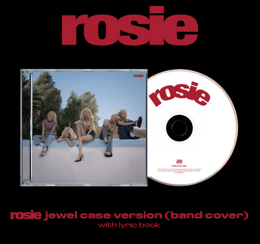 ROSÉ - ROSIE jewel case version (band cover)