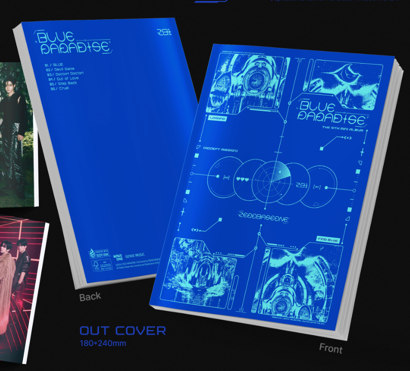ZEROBASEONE - 5th Mini Album [BLUE PARADISE]