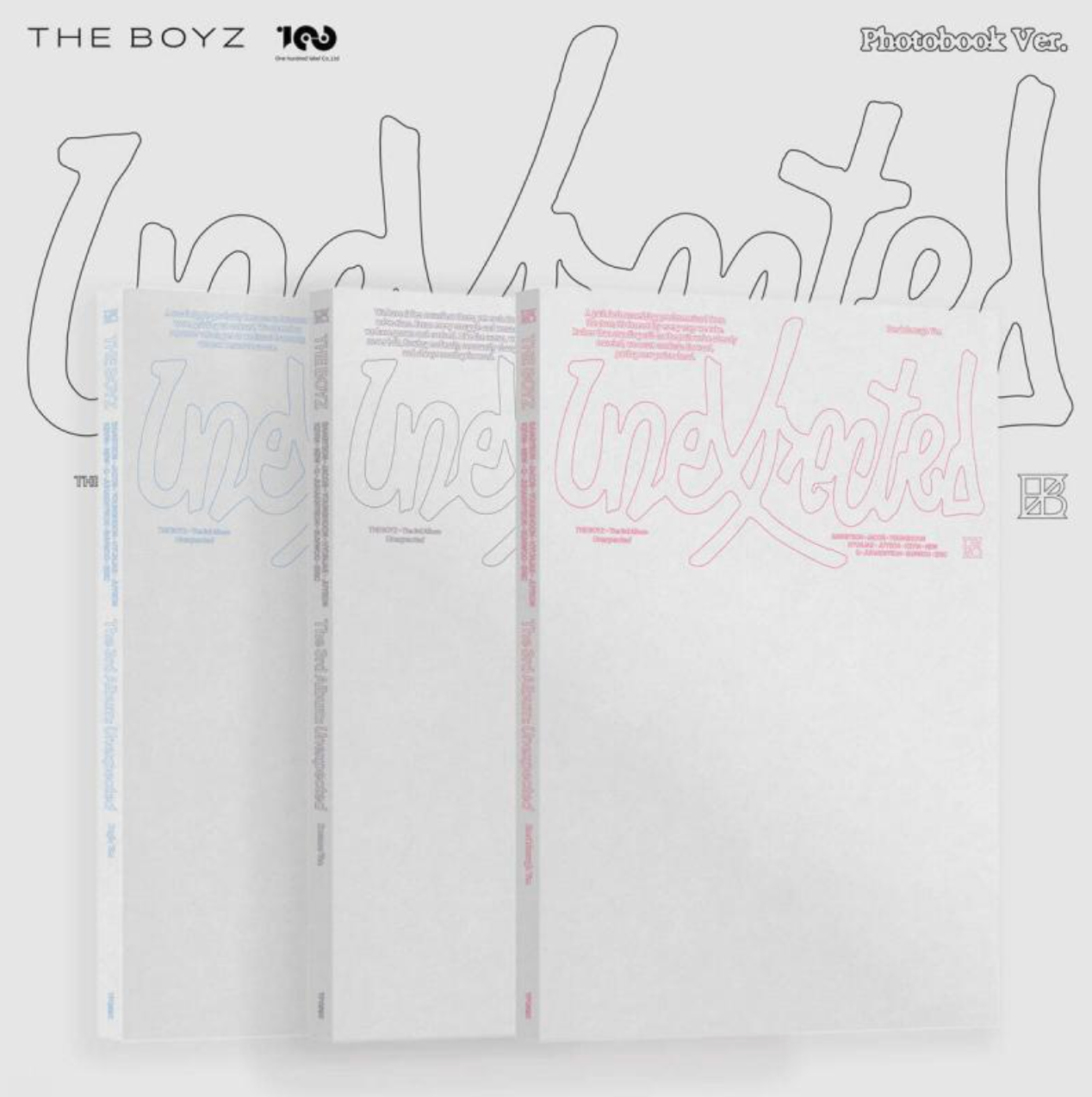 THE BOYZ - The 3rd Album [Unexpected] (Photobook Ver.)