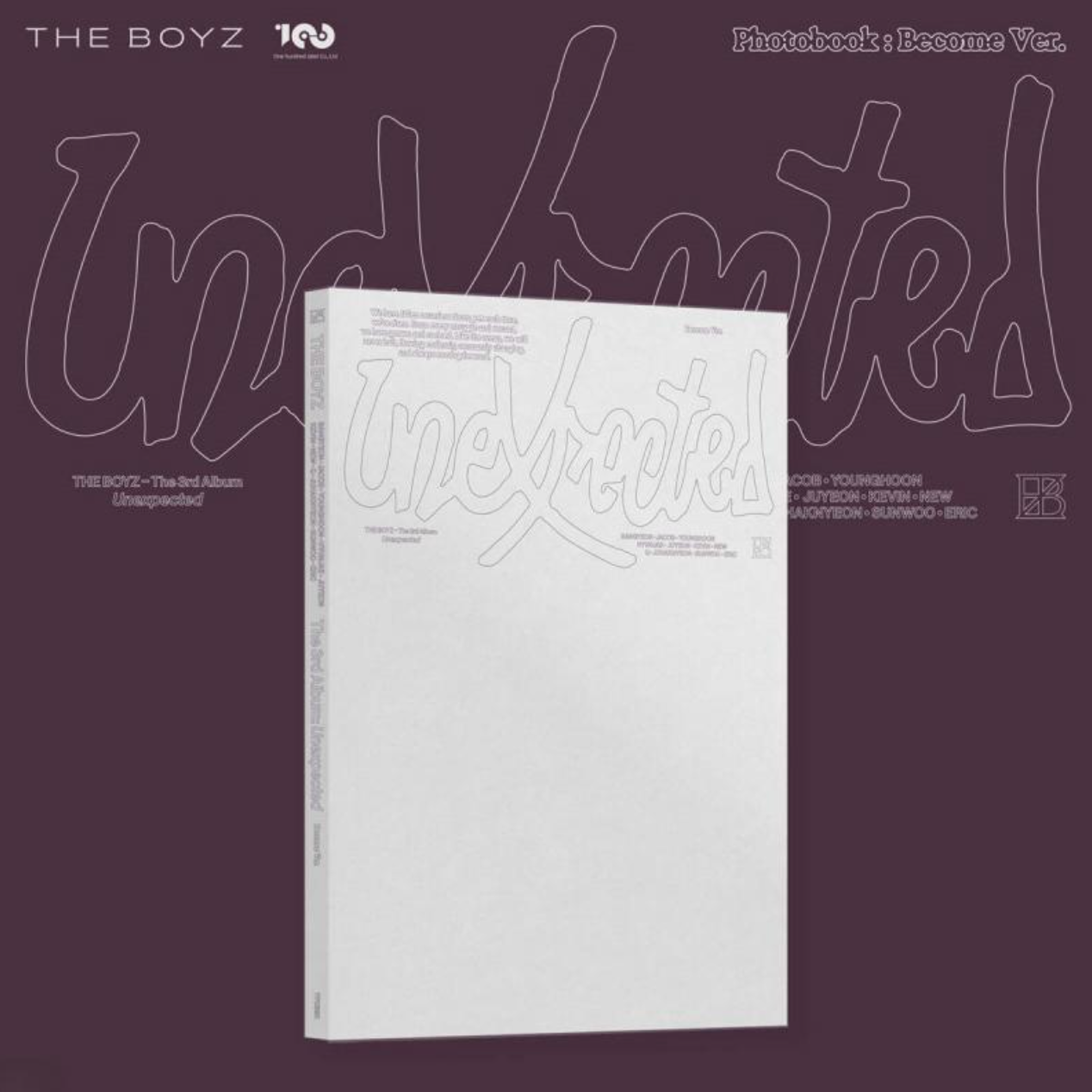 THE BOYZ - The 3rd Album [Unexpected] (Photobook Ver.)